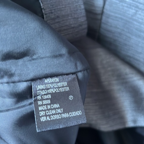 Preston & York Shimmering Gray 2 piece Dress & Jacket. Sz 10/12 - Picture 13 of 14